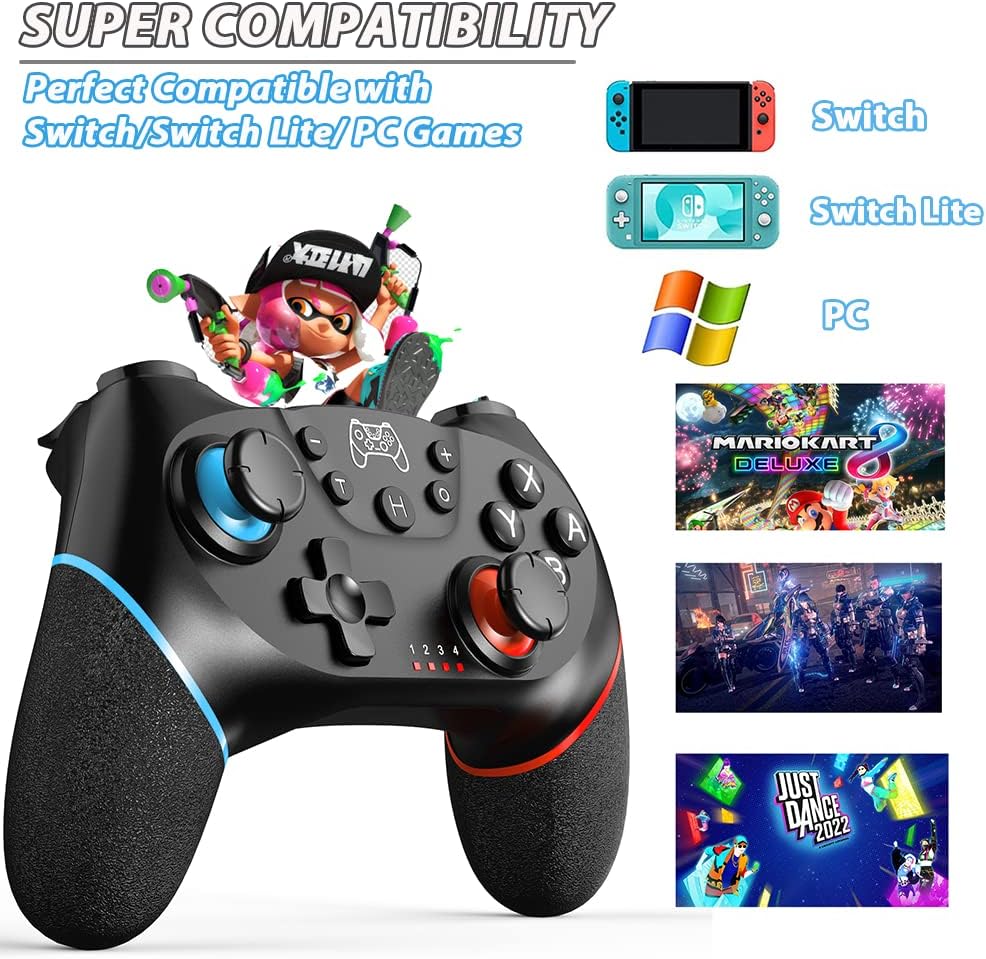 Switch pro store controller compatible games